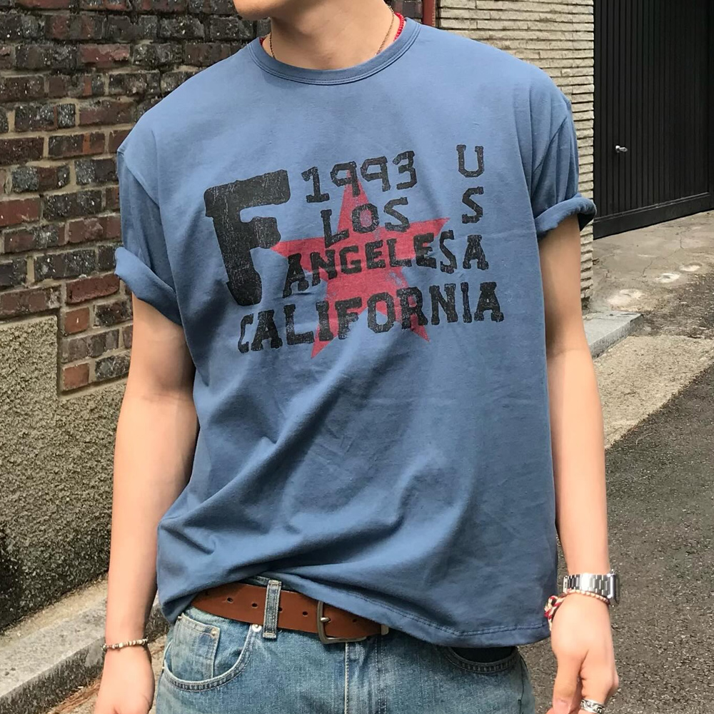 Street Fashion California - T-shirts décontractés imprimés California pour hommes