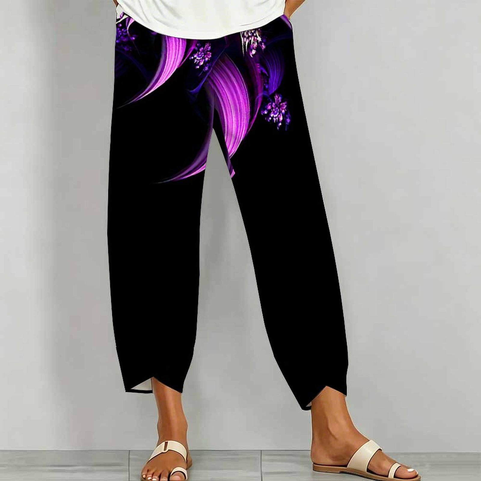 Fashion Street Yoga - Pantalon de sport élégant, pantalon de