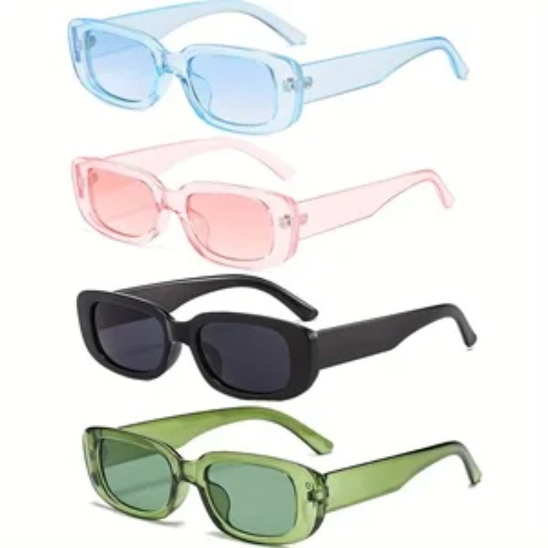 Street Fashion Glasses - 1/4 pièces Nouvelles Lunettes de Soleil