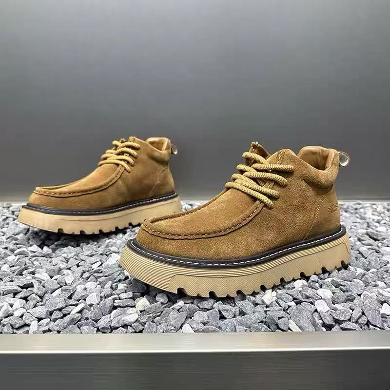Street Fashion Winter 2025 - Automne hiver hommes plate-forme bottes concepteur