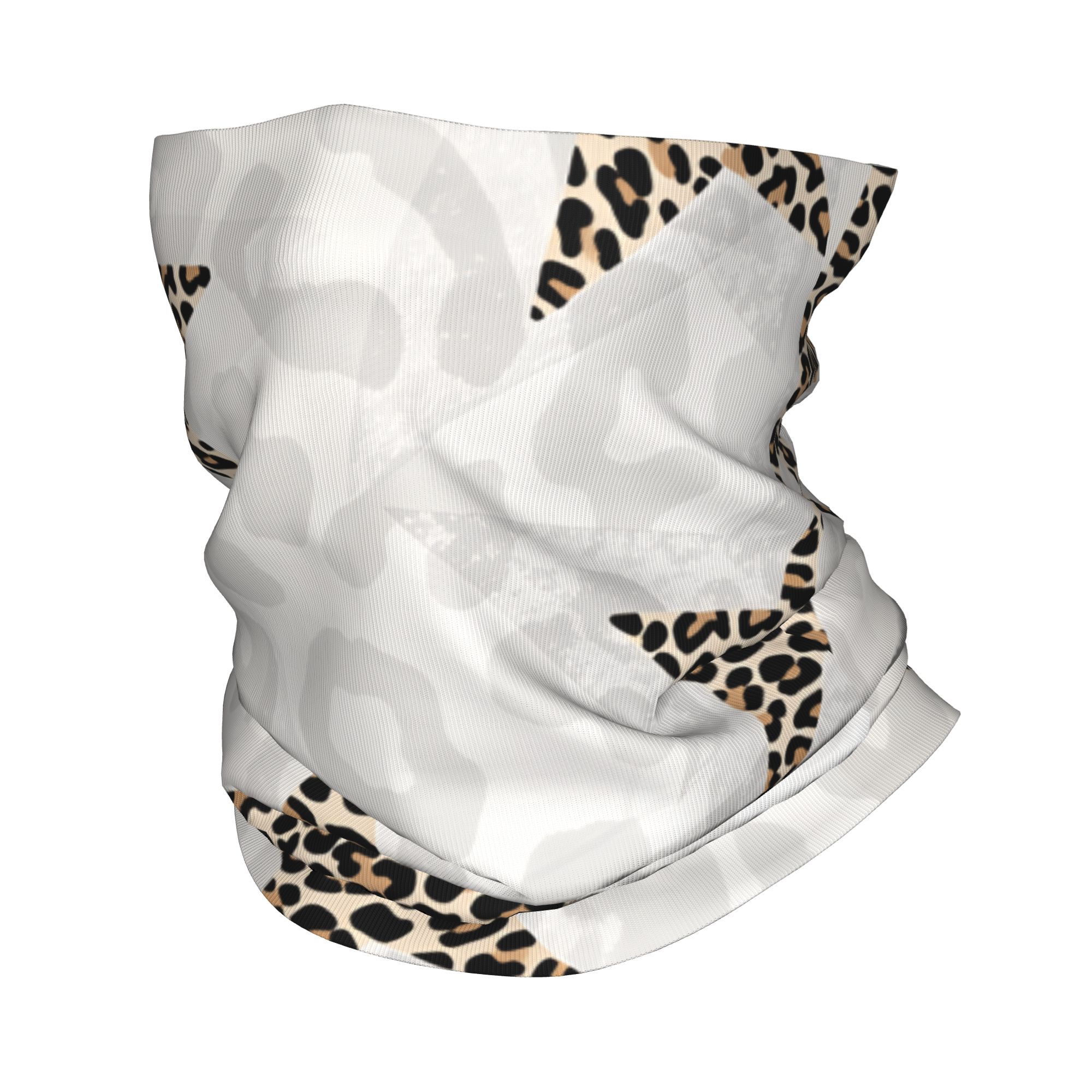 Balaclava Face Mask - Cagoule à motif léopard et étoiles,