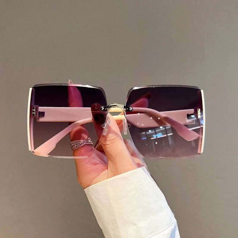 Street Fashion Glasses - Nouvelles lunettes de soleil rétro carrées