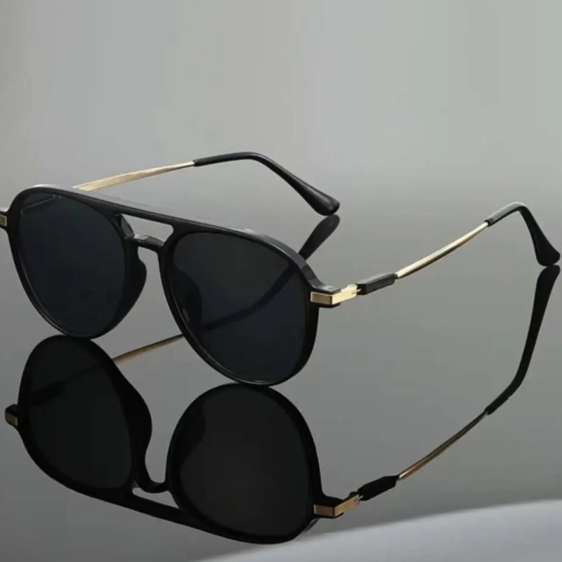Street Fashion Glasses - Lunettes de soleil vintage de pilote