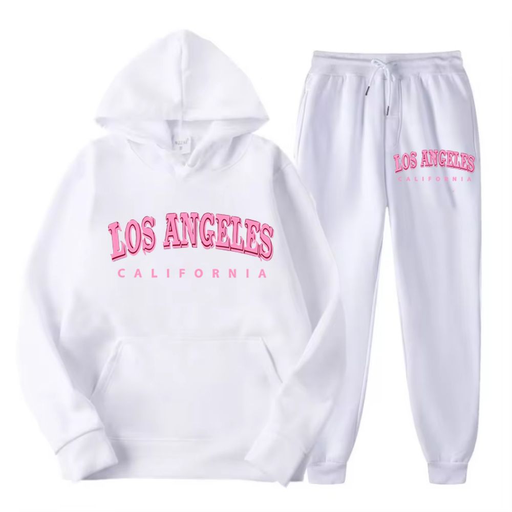 Street Fashion California - Sweat à capuche et pantalon College