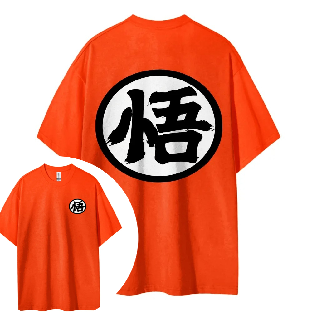Street Fashion Japan Brand - T-shirt tendance Dragon Ball à manches