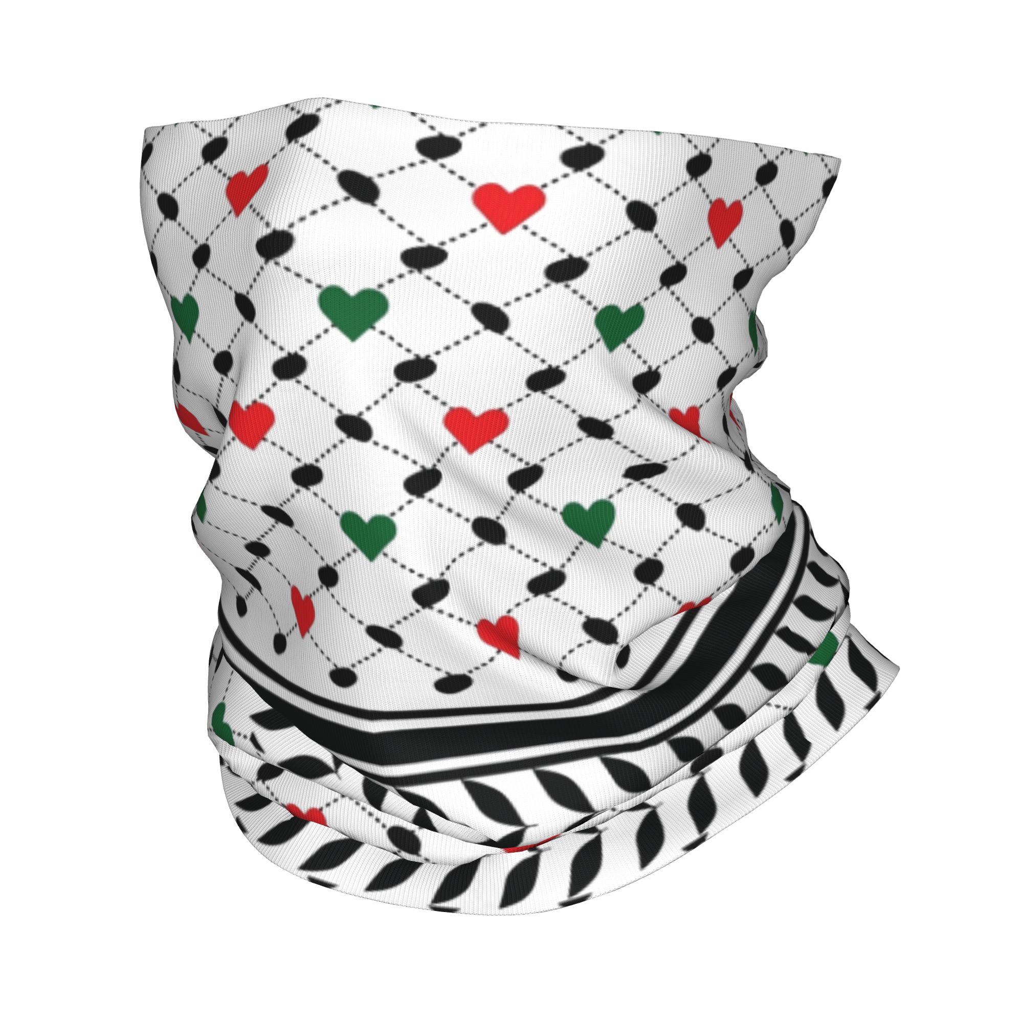 Balaclava Face Mask - Keffiyeh palestinien, bandana, couvre-cou, masque facial