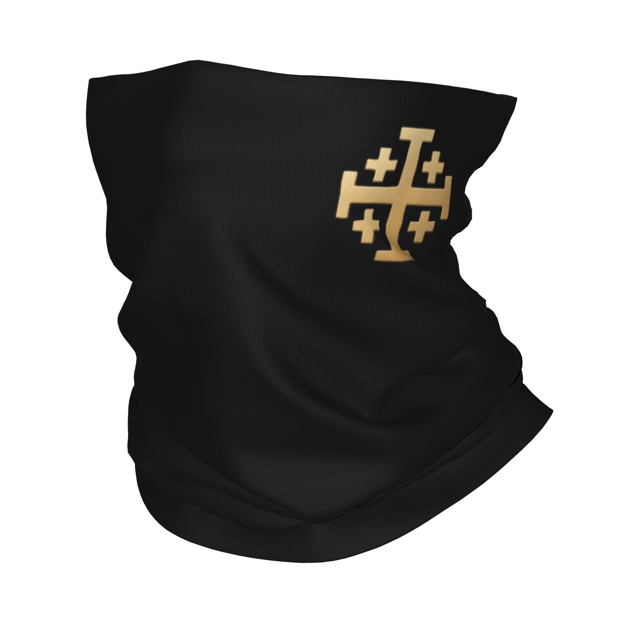 Balaclava Face Mask - Cache-cou bandana chrétien croix de Jérusalem