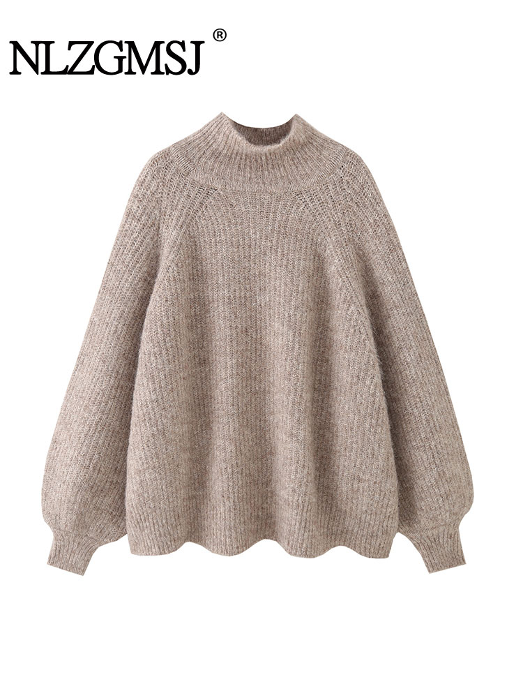 Street Fashion Winter 2025 - Nlzgmsj 2025 automne Chic tricoté pull