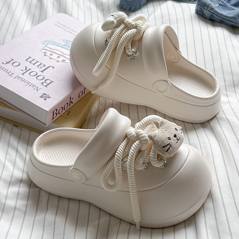 Girl Fashion Street - Nouvelles sabots tendance à lacets pour