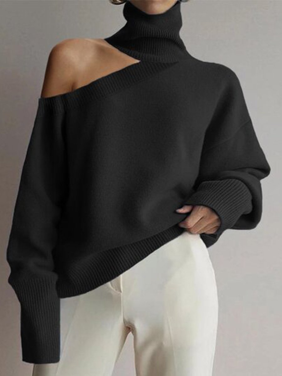 Street Fashion Winter 2025 - Pull à col roulé et manches