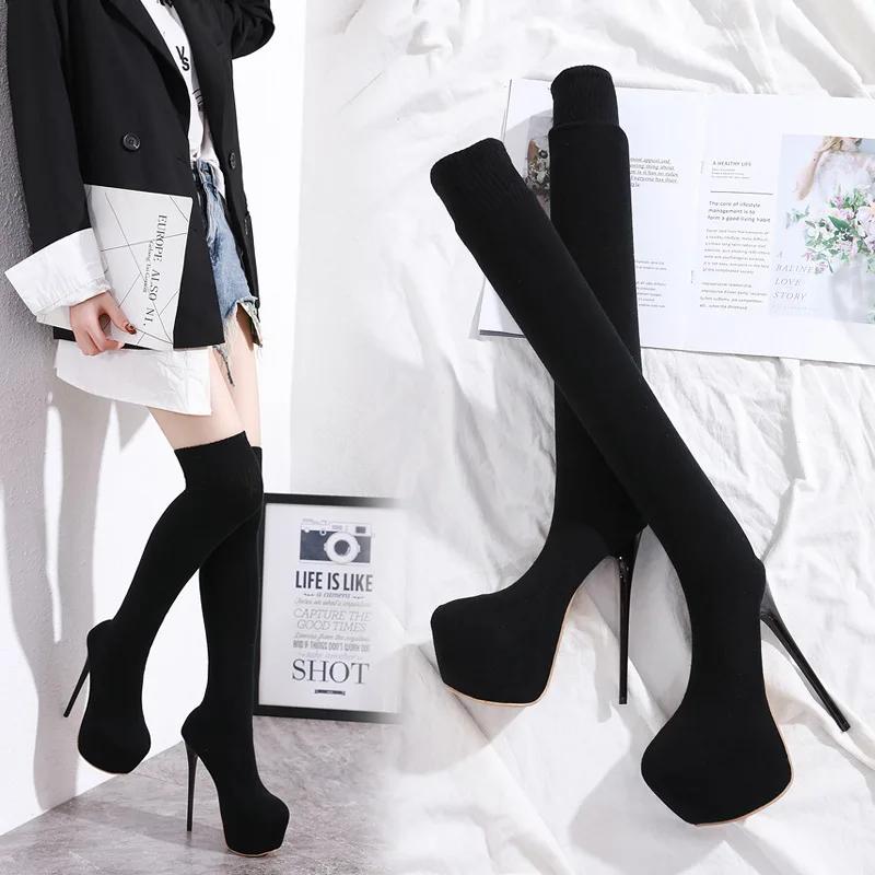 Nouvelle mode talon haut 16 cm - Street Fashion Winter 2025 avis et prix