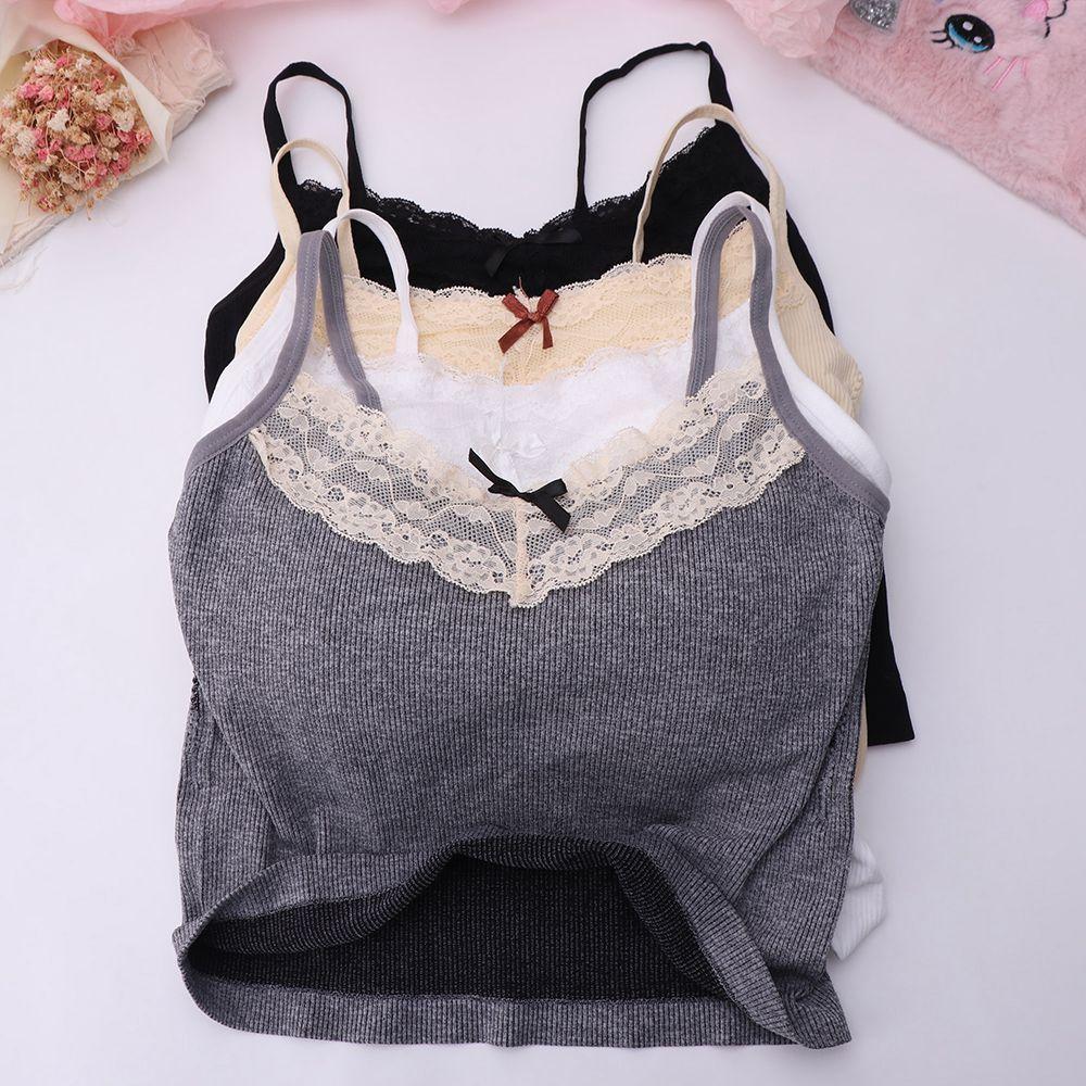 Camisoles à nœud en dentelle t - Street Fashion Photographers avis et prix