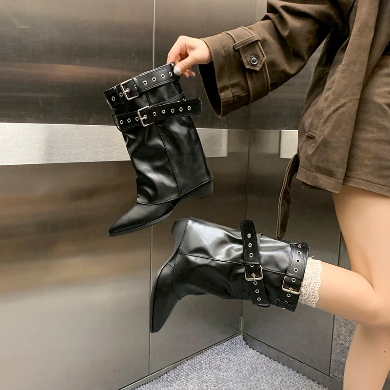 2025 bout pointu femmes bottes - Street Fashion Winter 2025 avis et prix