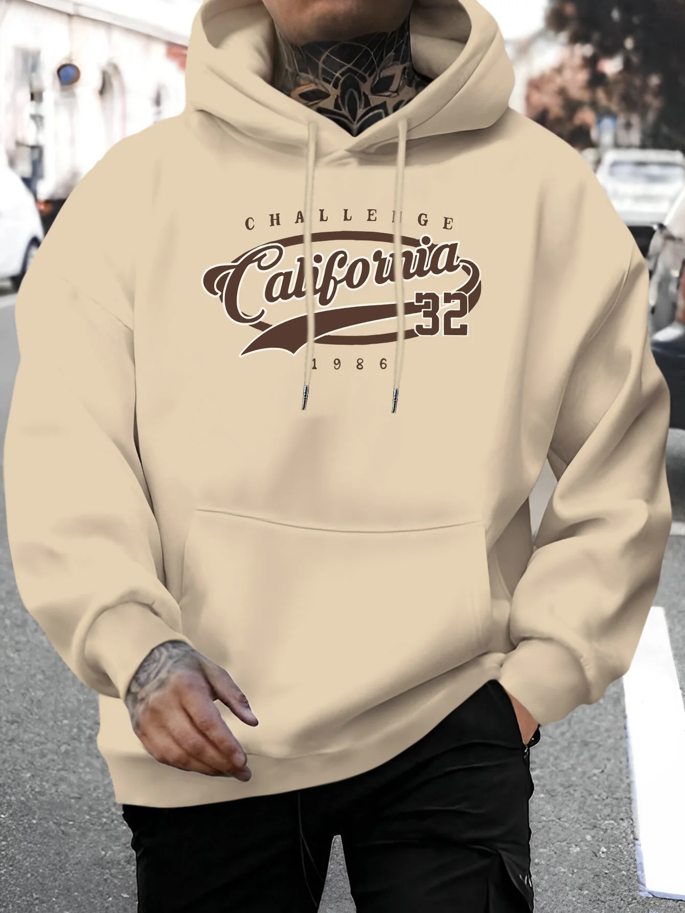Sweat-shirt à capuche pour hom - Street Fashion California avis et prix
