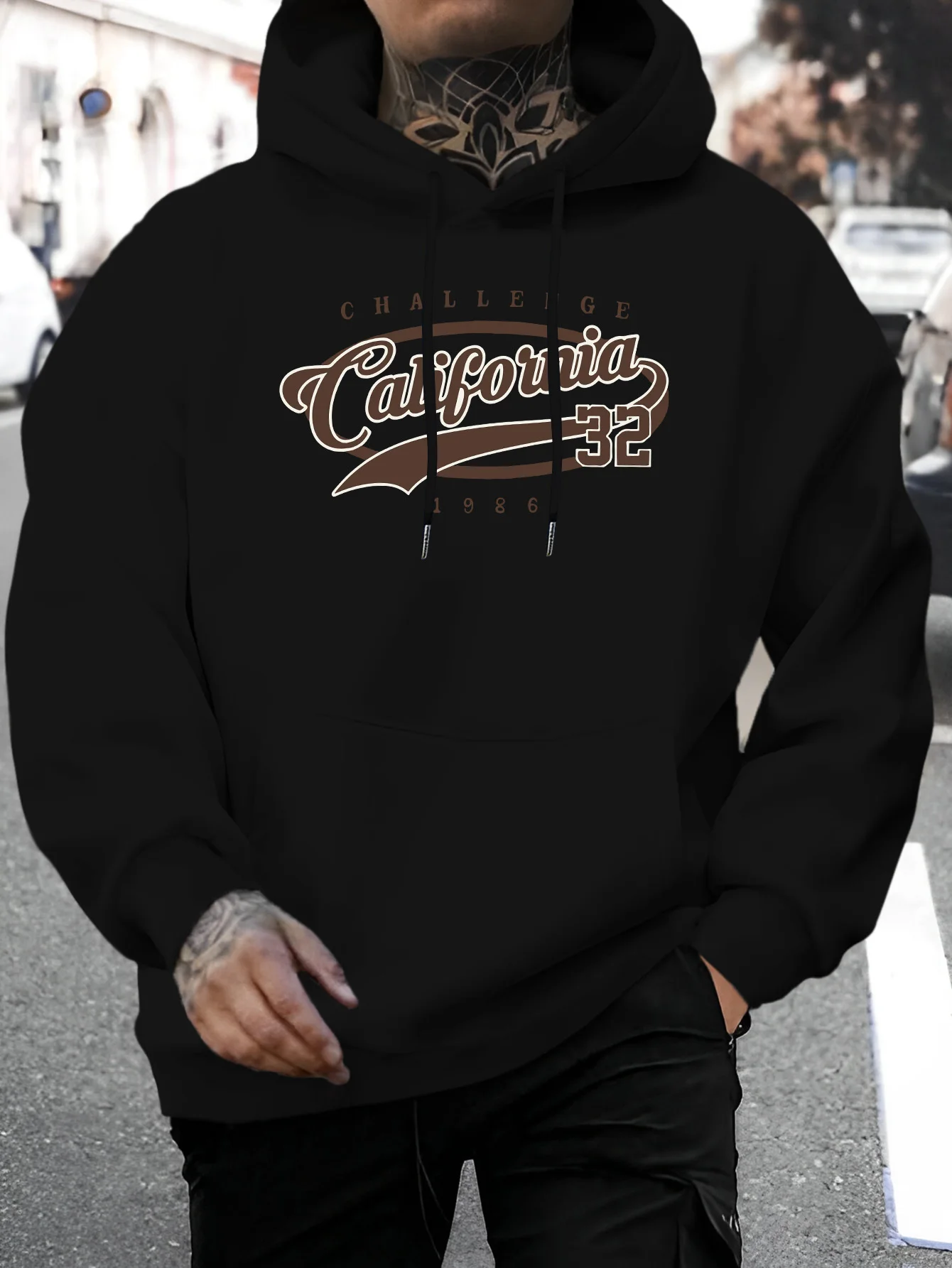 Sweat-shirt à capuche pour hom - Street Fashion California avis et prix