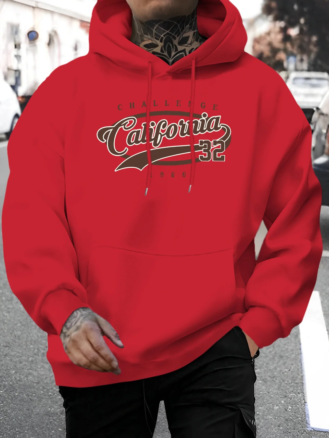 Sweat-shirt à capuche pour hom - Street Fashion California avis et prix