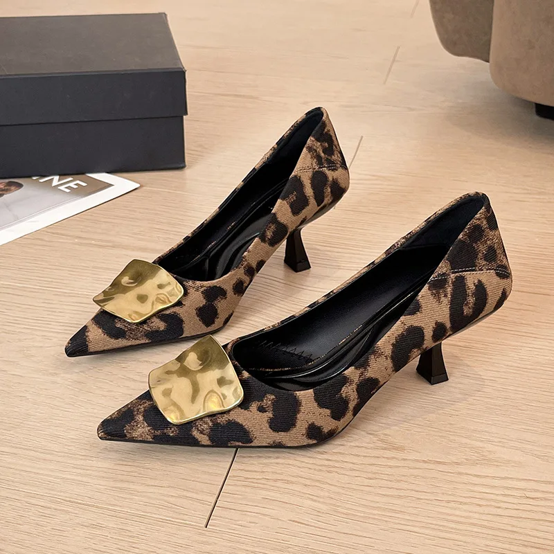 Nouvelles escarpins en cuir po - Girl Fashion Street avis et prix