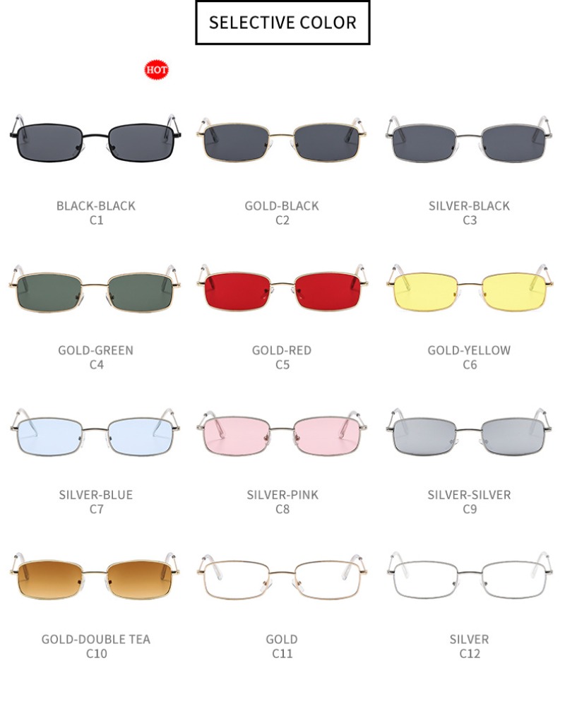 Nouvelles lunettes de soleil c - Street Fashion Glasses avis et prix