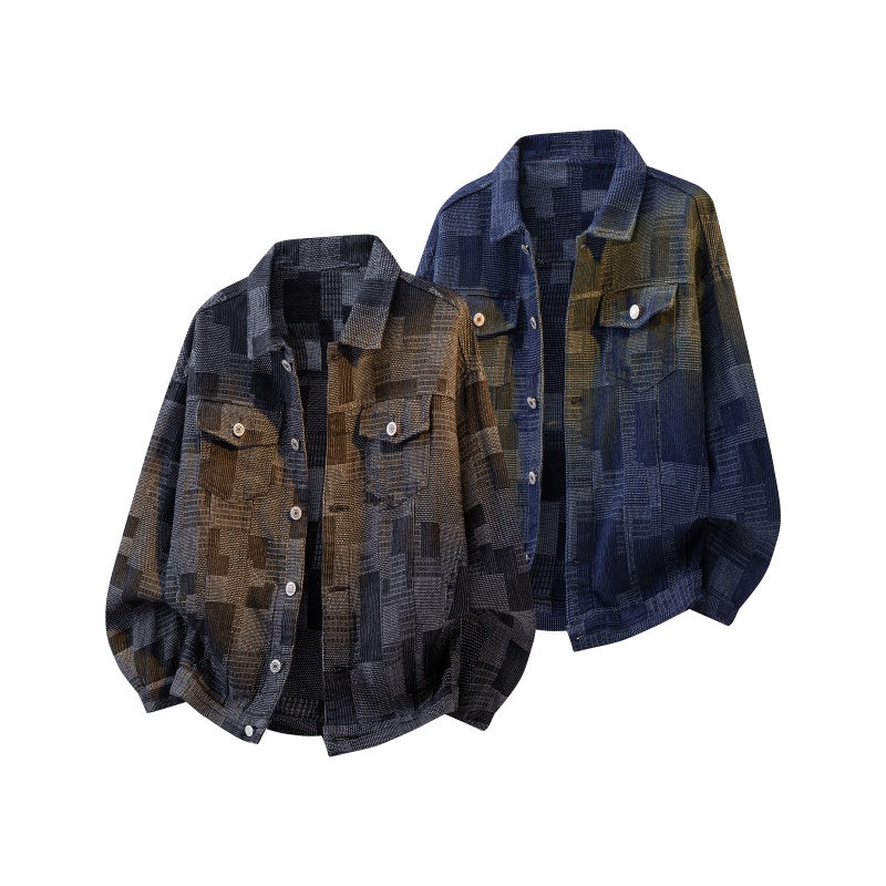 Veste en jean délavé pour homm - Street Fashion Couple avis et prix