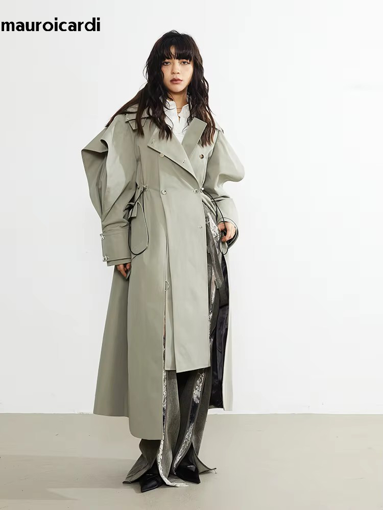 Mauroicardi-Manteau long à dou - Street Fashion Runway avis et prix