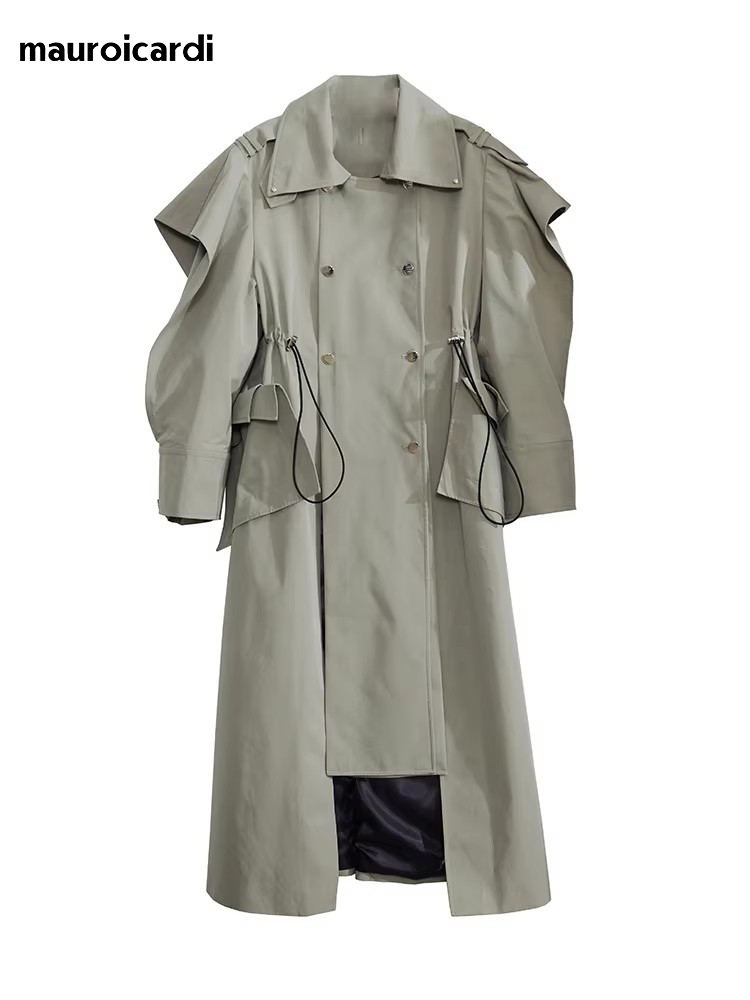 Mauroicardi-Manteau long à dou - Street Fashion Runway avis et prix