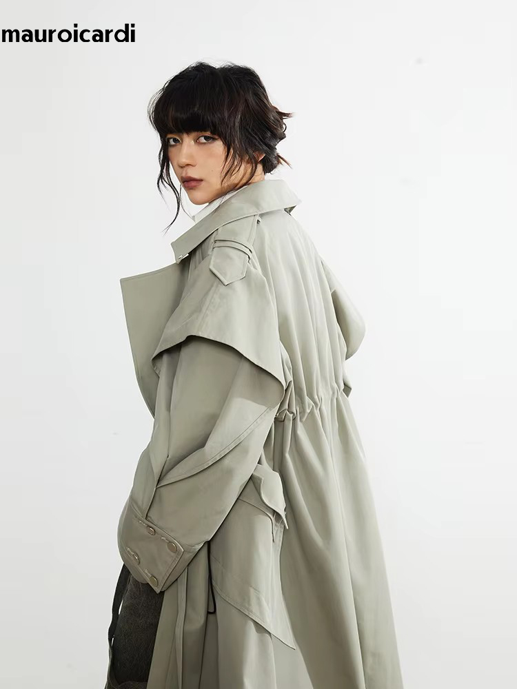Mauroicardi-Manteau long à dou - Street Fashion Runway avis et prix