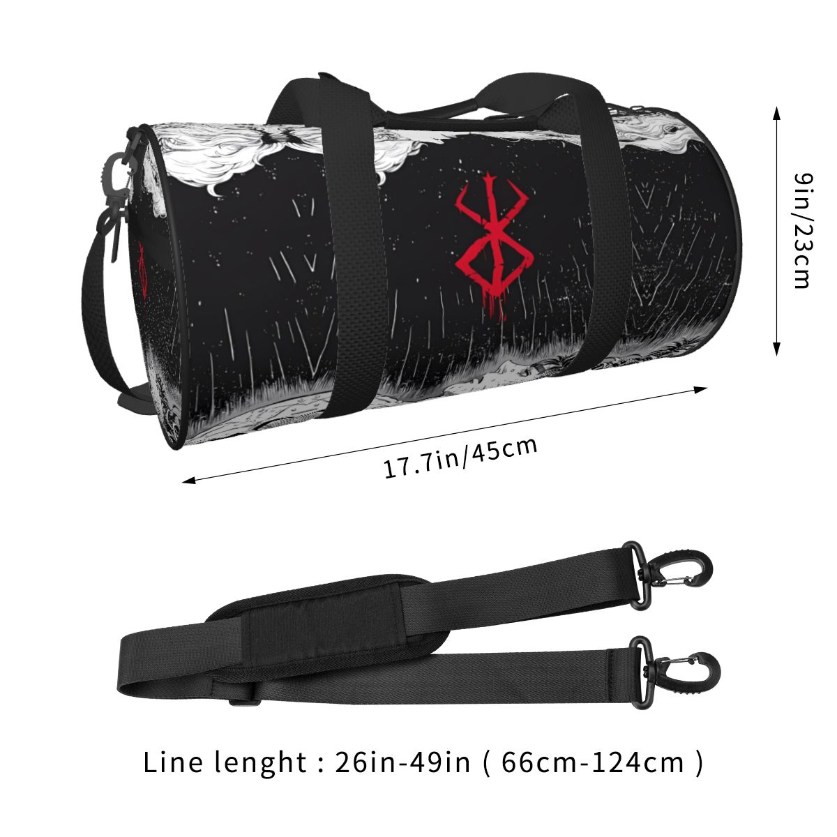 Japon Anime Bereserk sac de sp - Street Fashion Couple avis et prix