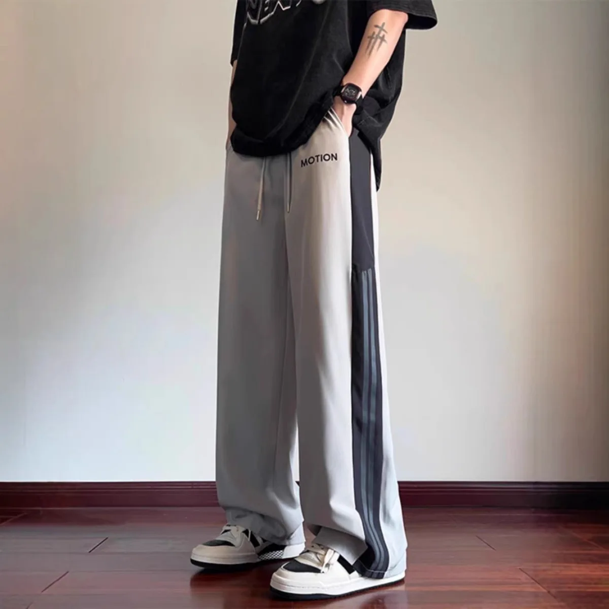 Pantalon décontracté homme cou - Street Fashion Couple avis et prix