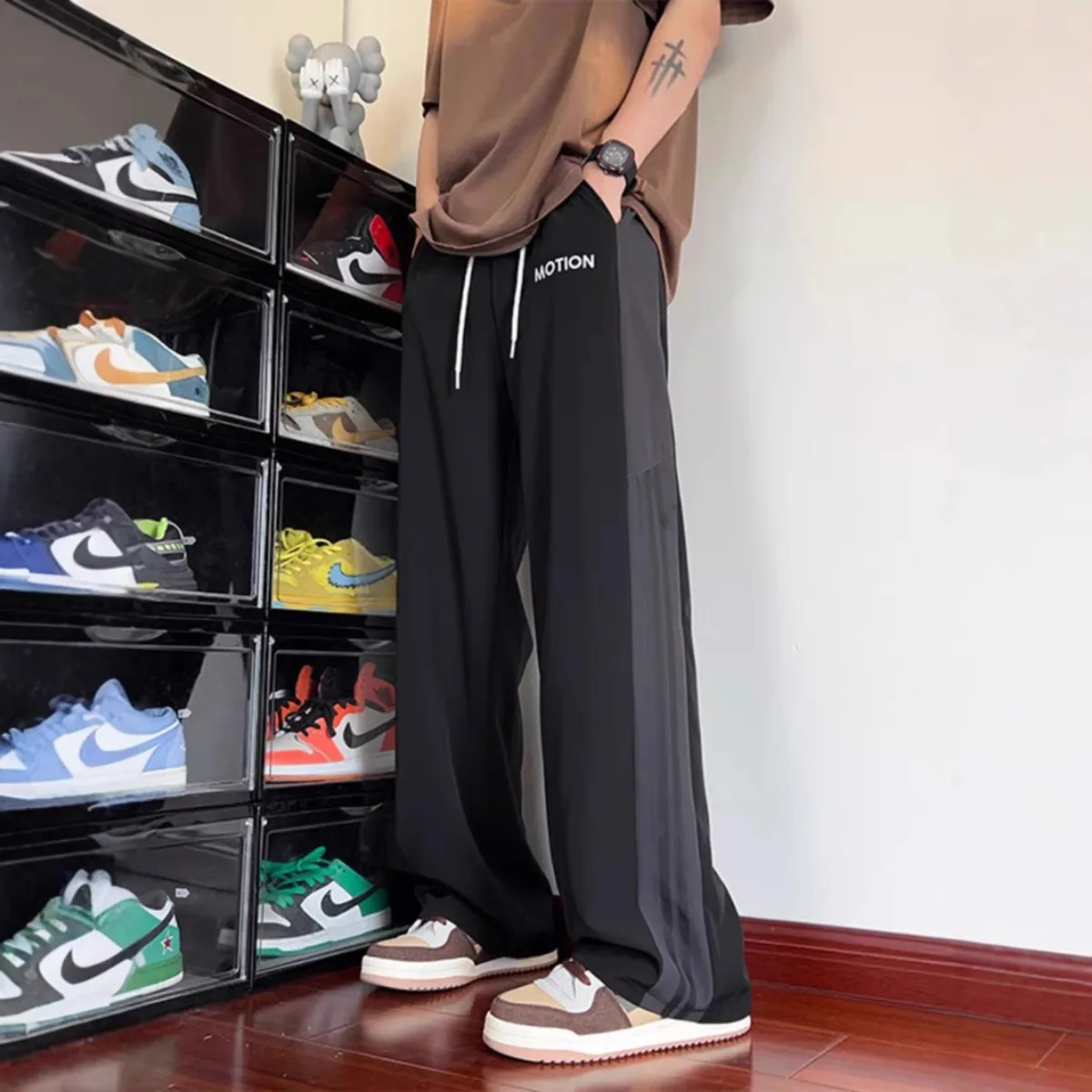 Pantalon décontracté homme cou - Street Fashion Couple avis et prix