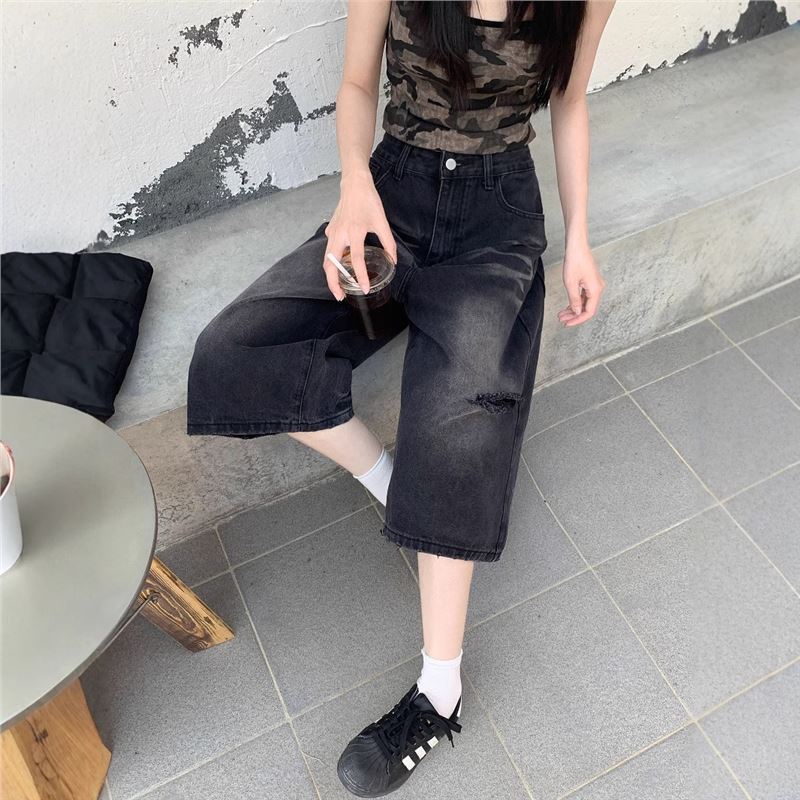 Jean déchiré vintage pour femm - Distressed Jean Rip avis et prix