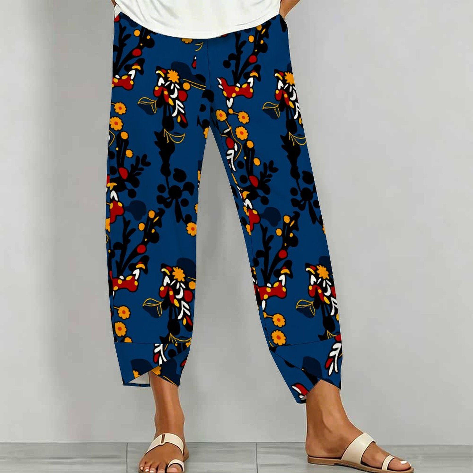 Pantalon de yoga imprimé rétro - Fashion Street Yoga avis et prix