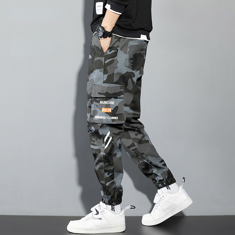 Pantalon Cargo Orange pour hom - Street Fashion Korea avis et prix