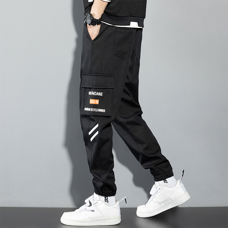 Pantalon Cargo Orange pour hom - Street Fashion Korea avis et prix
