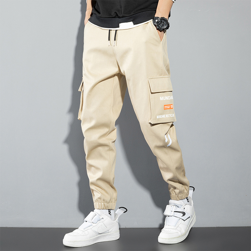 Pantalon Cargo Orange pour hom - Street Fashion Korea avis et prix