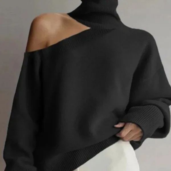 Pull à col roulé et manches si - Street Fashion Winter 2025 avis et prix
