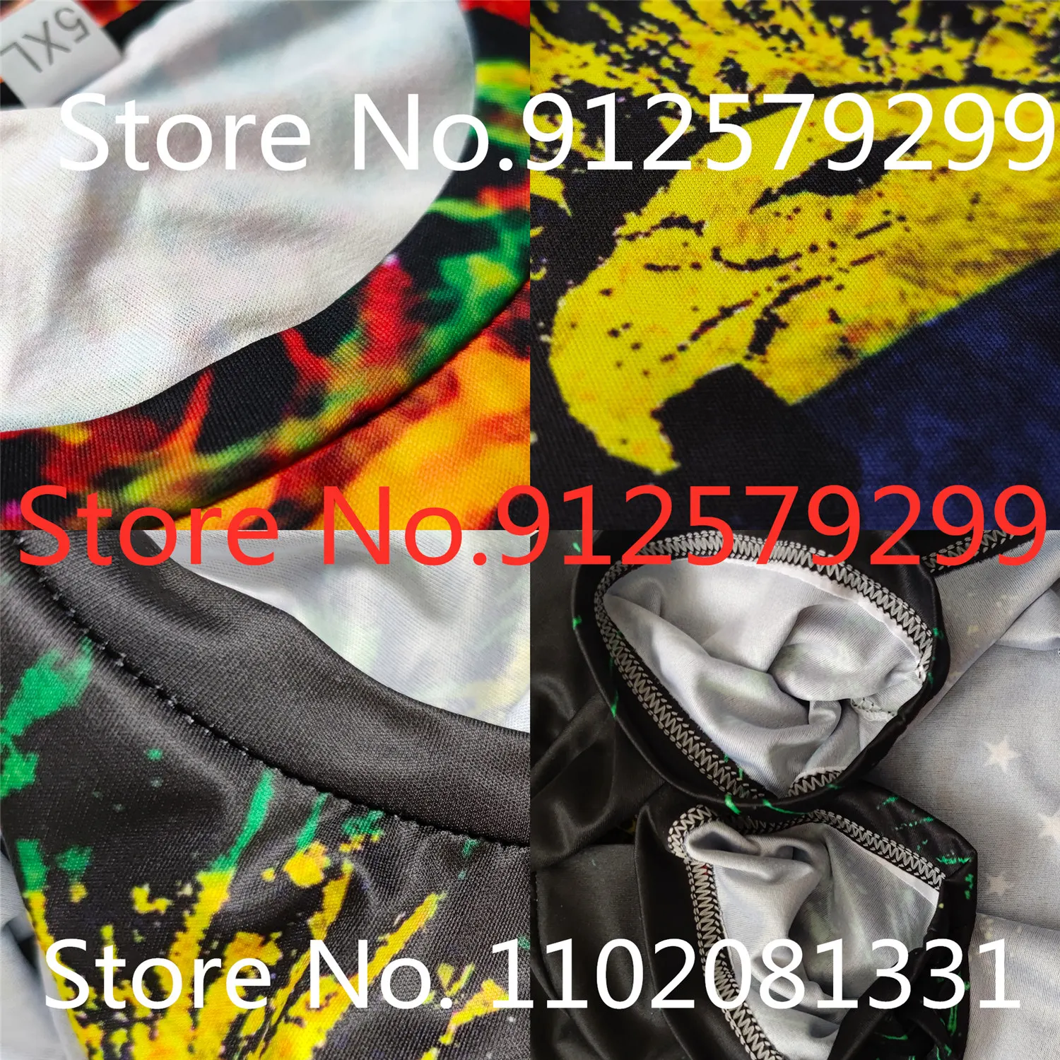 T-shirt imprimé 3D motif drape - Street Fashion Vietnam avis et prix
