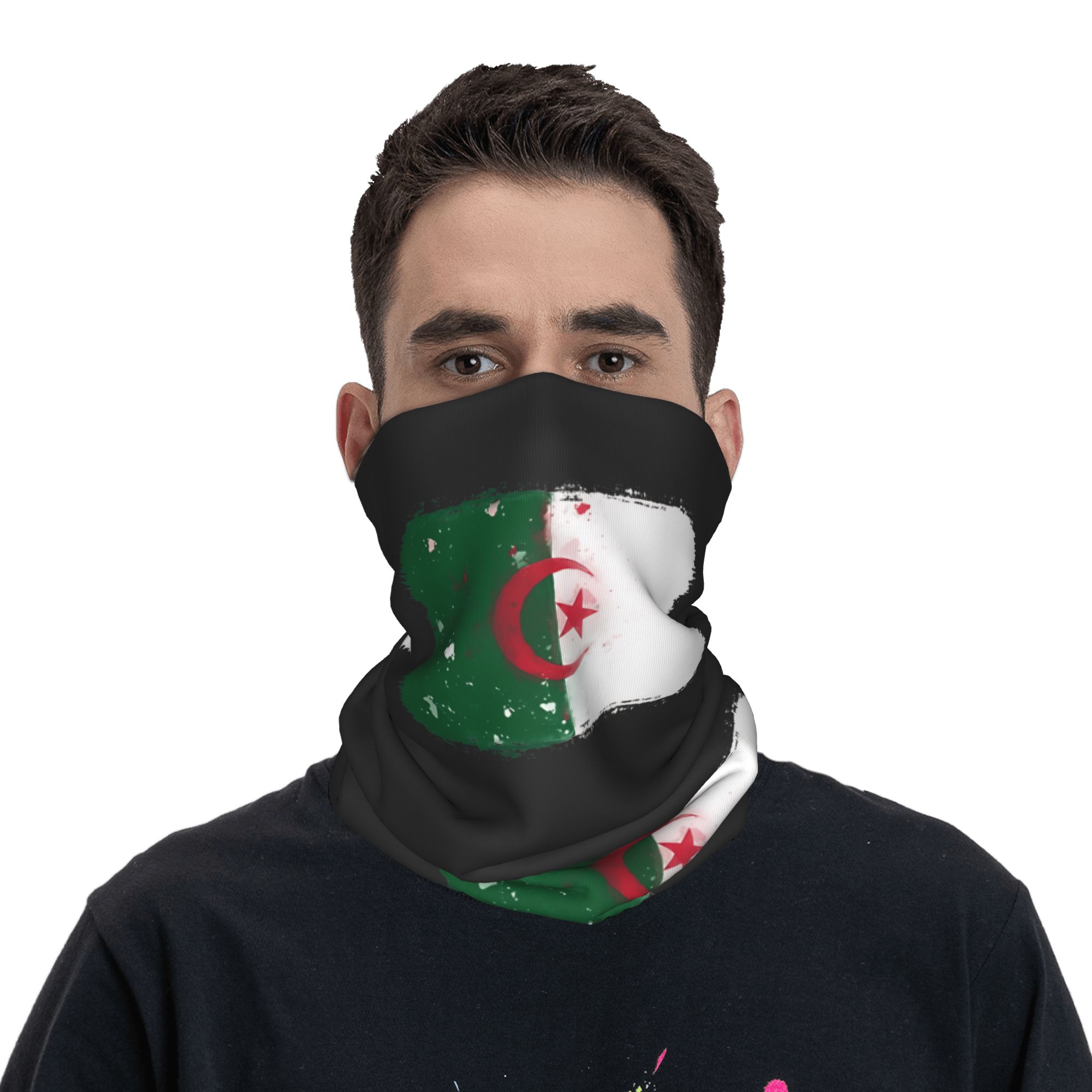 Drapeau de l'Algérie Bandana r - Balaclava Face Mask avis et prix